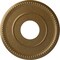 Ekena Millwork Bradford Ceiling Medallion (Fits Canopies up to 6 5/8"), 12 1/2"OD x 3 7/8"ID x 3/4"P, Pale Gold CM12BRPAS - alternate 1